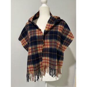 The Scotch House checkers fringe lambswool 100% pure new wool scarf